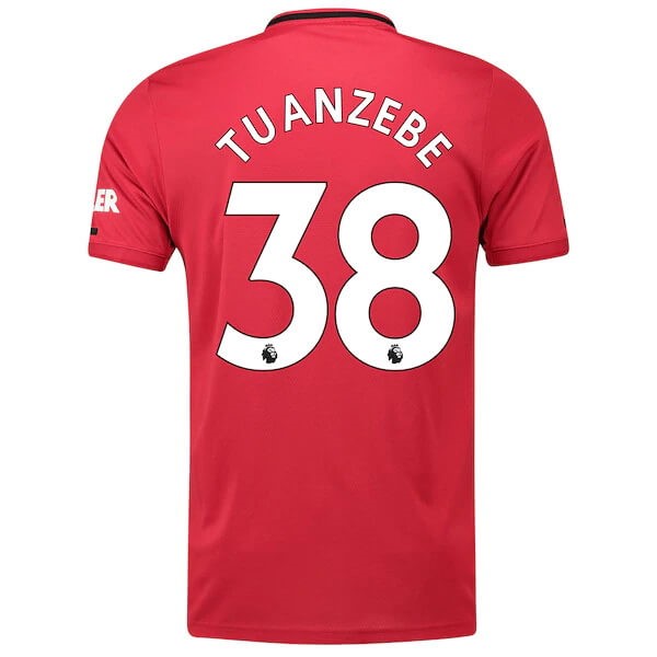 Maillot Football Manchester United NO.38 Tuanzebe Domicile 2019-20 Rouge